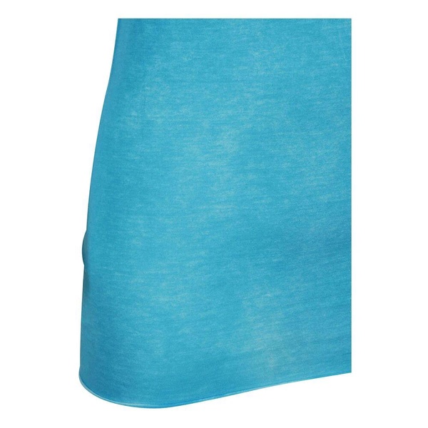 Turquoise Cotton Top Made in Italy