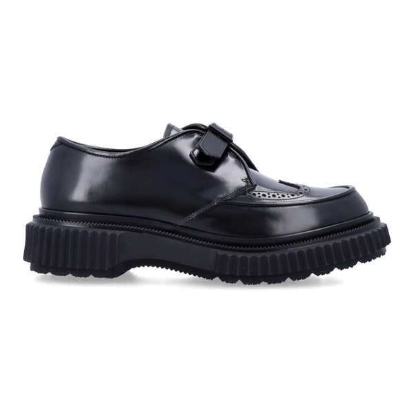 Black Brogues Loafers Sophistication Shoes