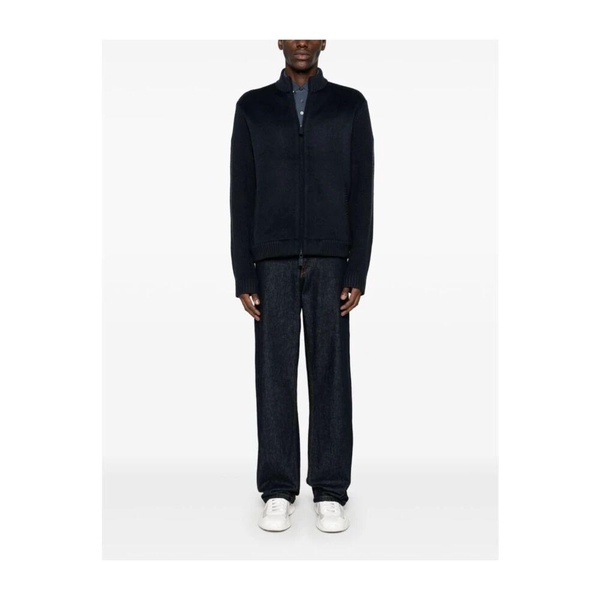 Panelled Knit Cardigan