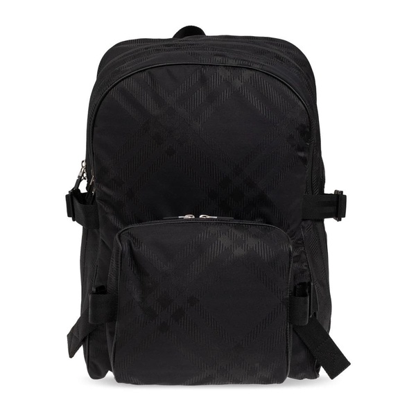 Check Jacquard Backpack
