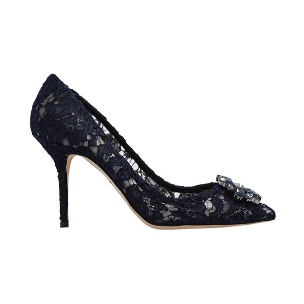 ‘Bellucci’ lace pumps