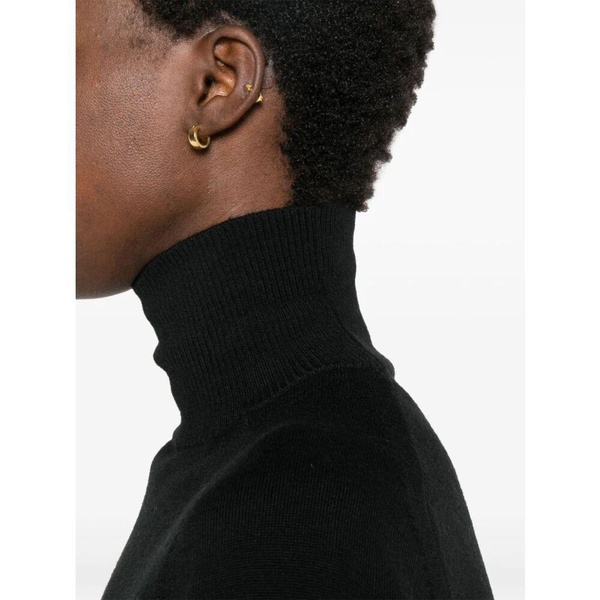 Wool Knit Turtleneck Sweater