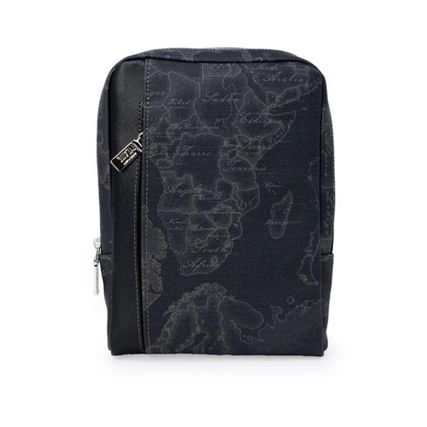 Elegant Leather and PVC Shoulder Bag