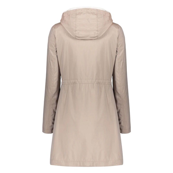 Goose Down Hooded Jacket with Zip