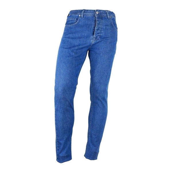 Light Blue Cotton Denim Jeans