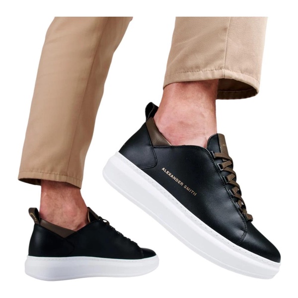 Black Military Wembley Man Sneaker