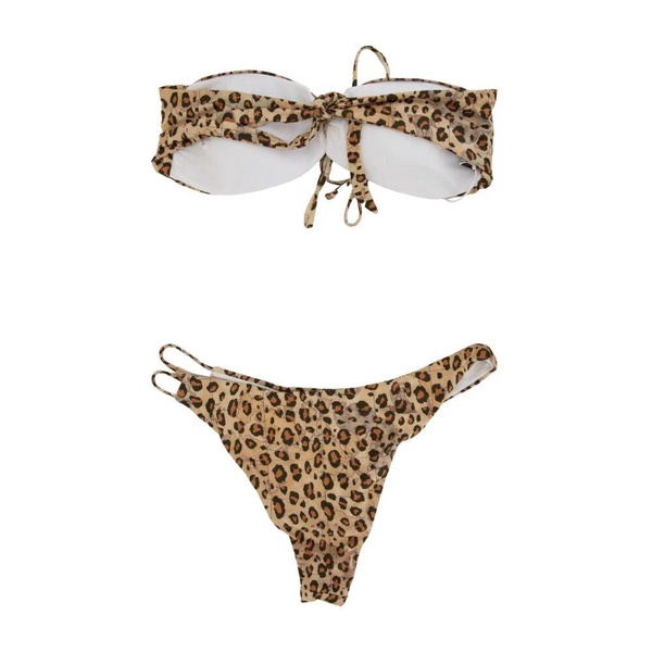 Animal Print Bikini Set