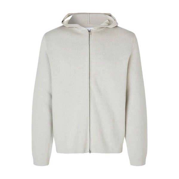 Cotton Hoodie with Zip Closure