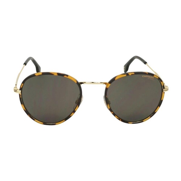 Gradient Lens Gold Sunglasses Unisex Design