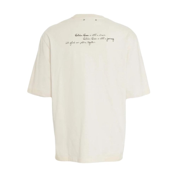 Ribbed Collar T-shirt with Logo