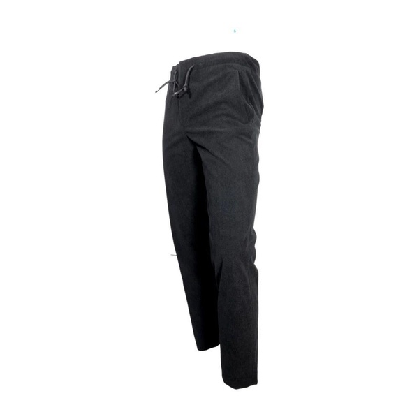 Velvet Ribbed Tapered Pants