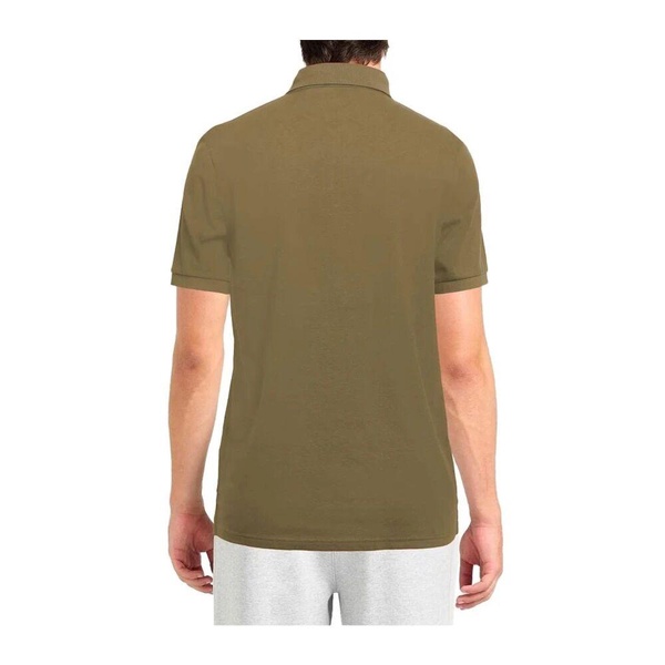Green Cotton Polo Shirt