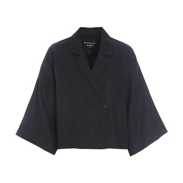 Black Linen Jacket