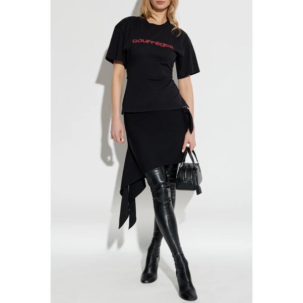Knot Cut-Out Detailed Skirt