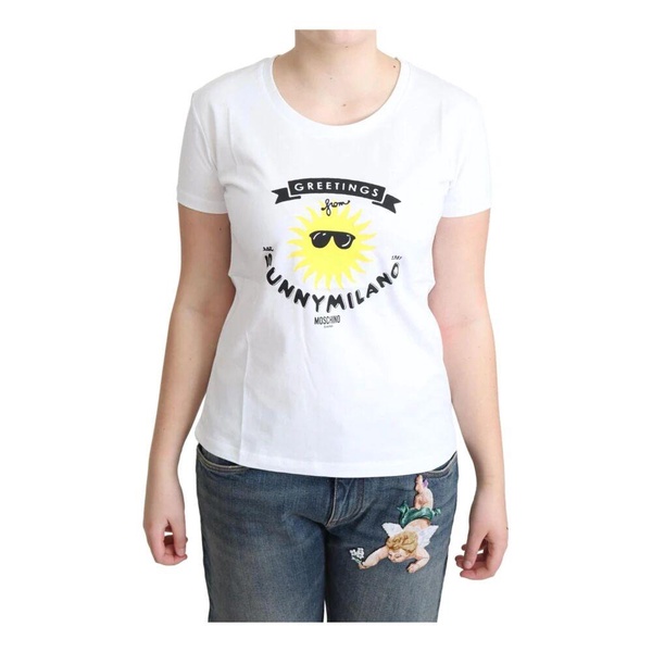 Milano Print Round Neck Tee