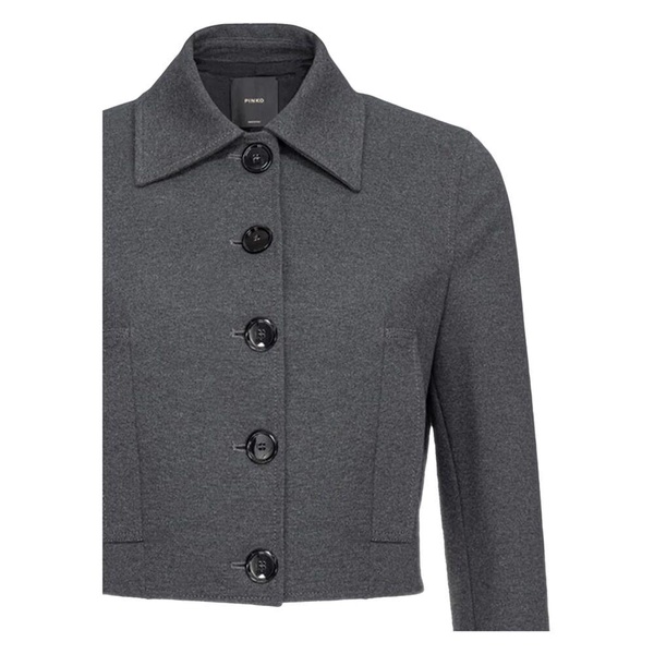 Short Shirt Collar Button Jacket