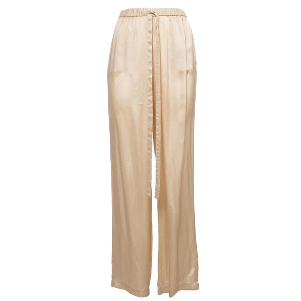 Wide Leg Viscose Pants