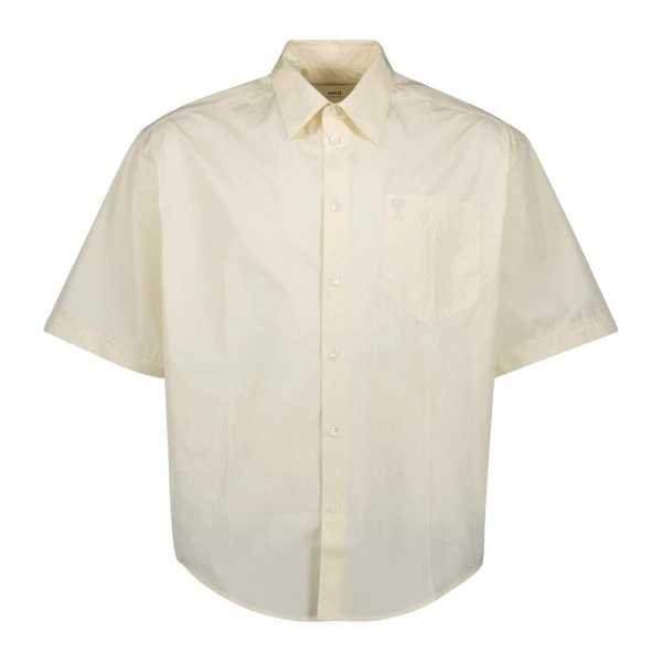 Beige Cotton Shirt Spring-Summer 2025