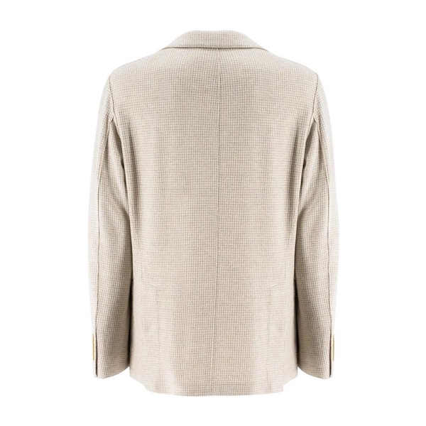 Melange Single-Breasted Jacket