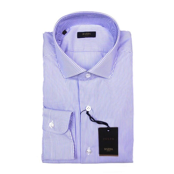 Striped white and blue shirt Cult model