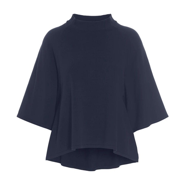 Dark Midnight A-line Knit Blouse
