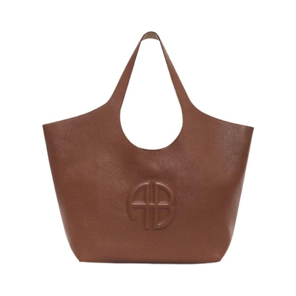 Black Pebbled Tote Bag