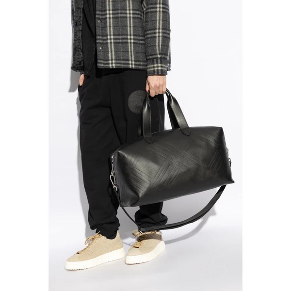 Leather carry-on bag