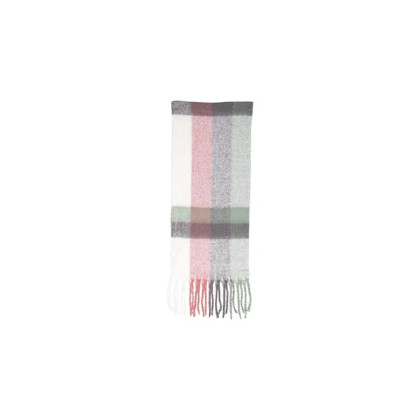Gray Polyester Scarf for Winter