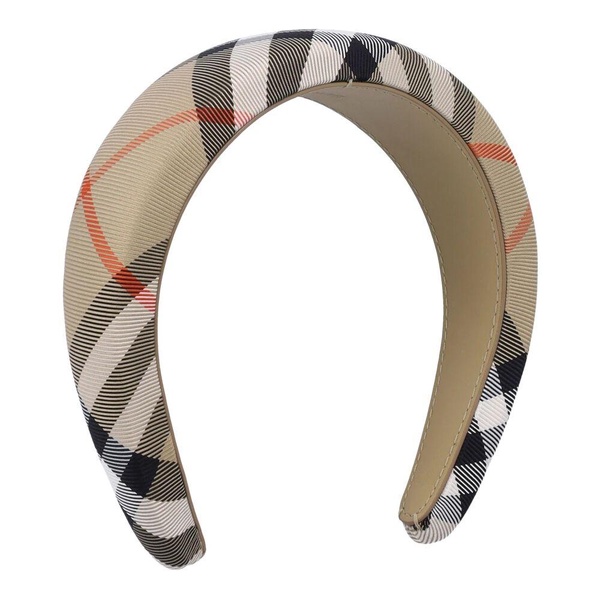 Check Nylon Headband