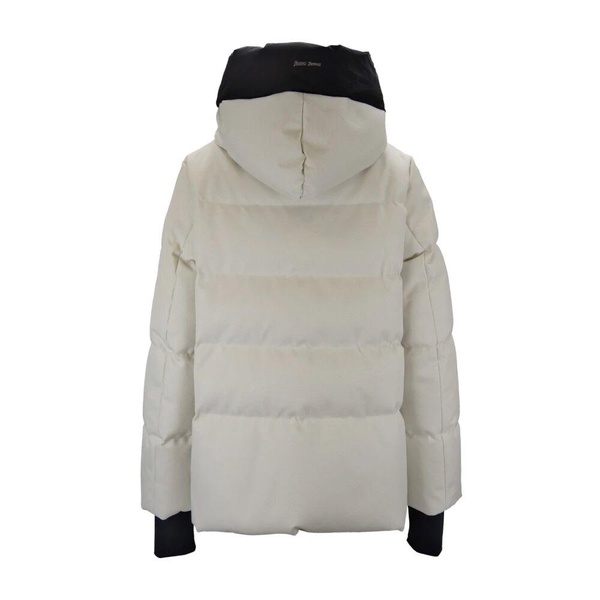Short Down Jacket with High Collar