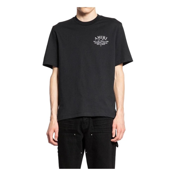 Arts District Tee Black Round Neck