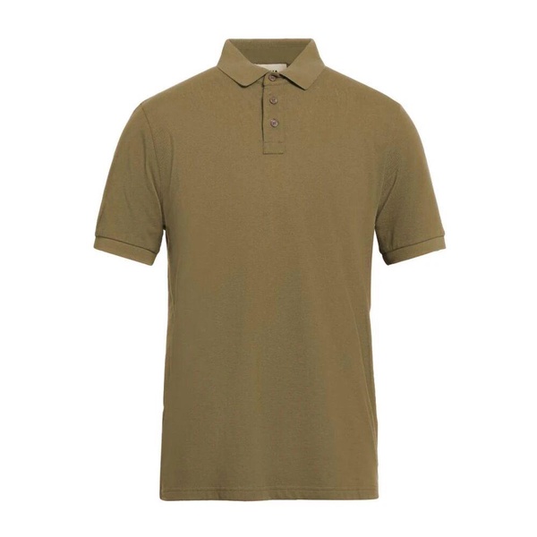 Green Cotton Polo Shirt