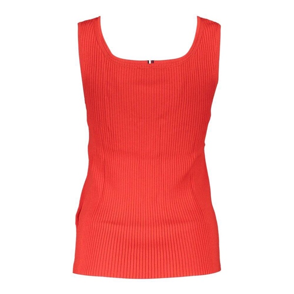 Red Wide Strap Tank Top
