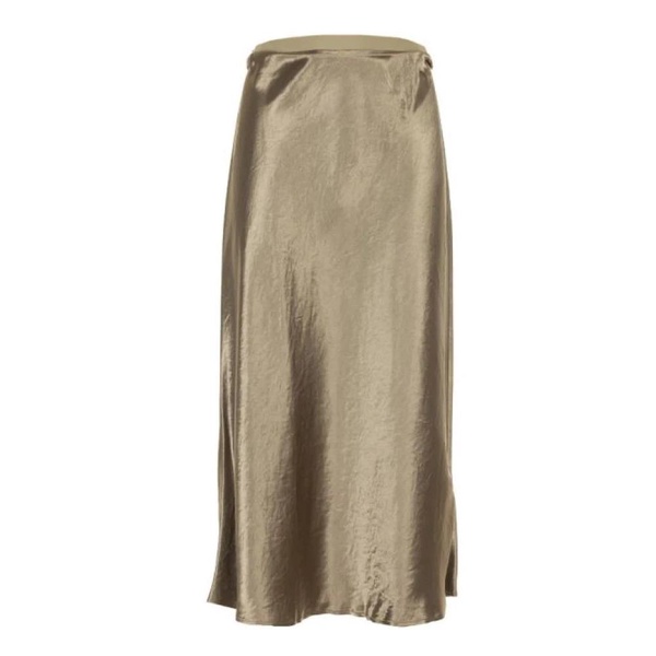 Brown Skirt Regular Fit