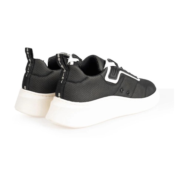 Lace-up Sneakers with Rounded Toe