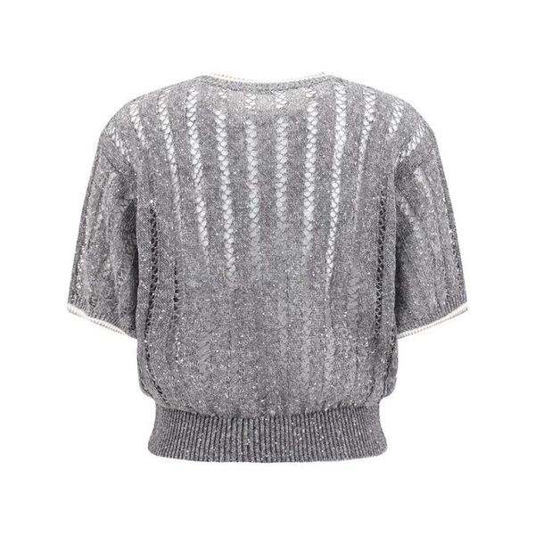 Sequin Knit Sweater