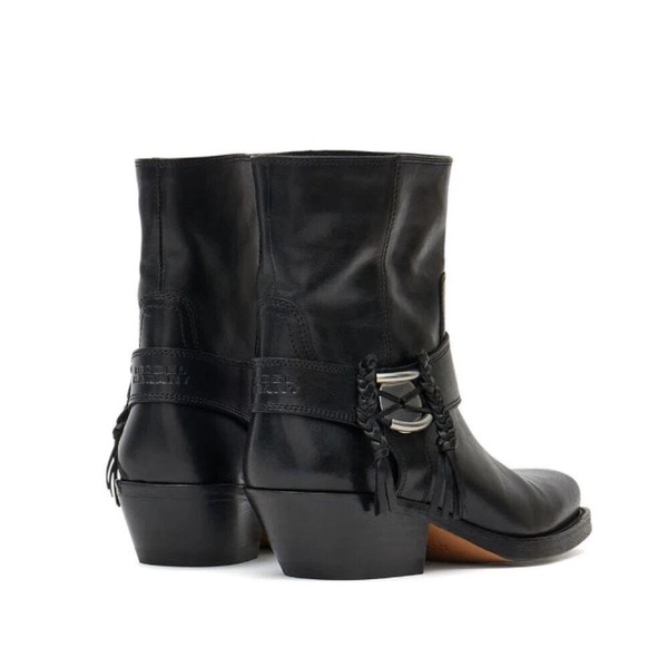 Gaucho Cuban Heel Leather Boots