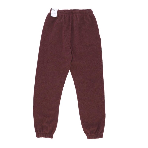 Plush Jogger Tracksuit Pants Burgundy Crush