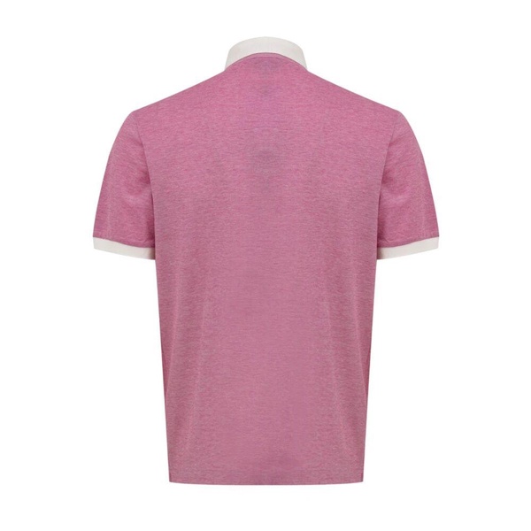 Short Sleeve Pink Polo Shirt