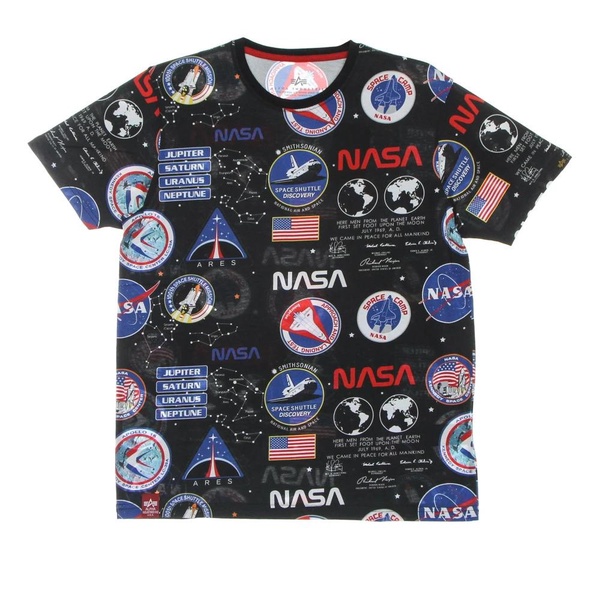 Black All Over Print Tee