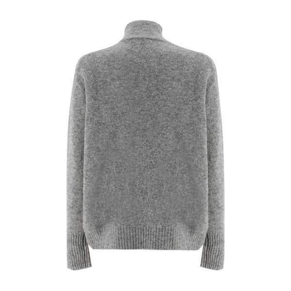 Soft Turtleneck Pullover Ribbed Hem