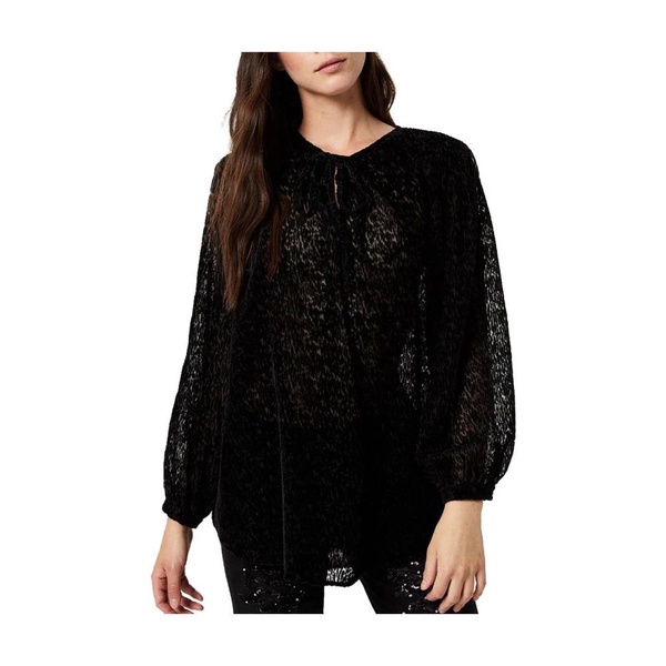 Velvet Devore Blouse