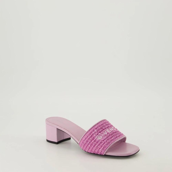 Raffia 4G Mules