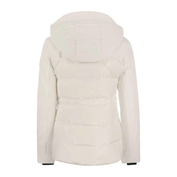 Quilted Down Jacket with Hood