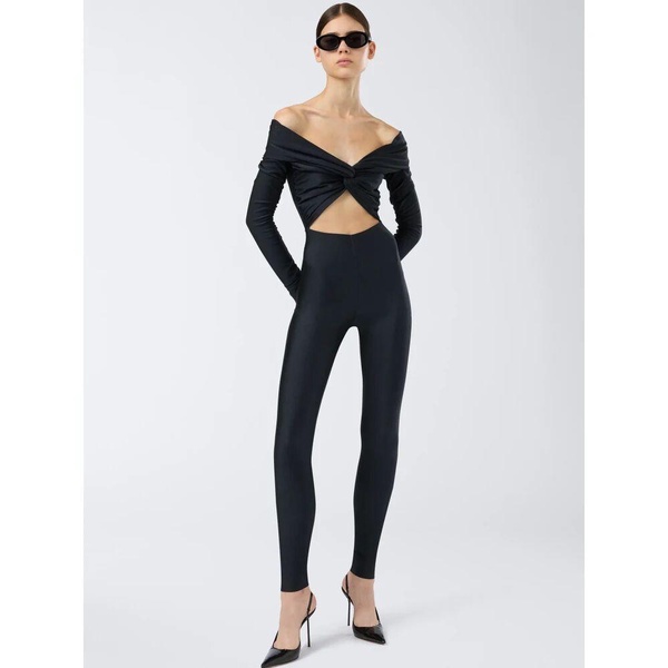 Black Cut Out Dress Made in Italy
