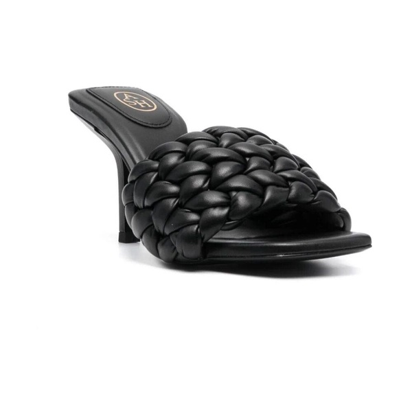 Trendy Braided Heeled Mules