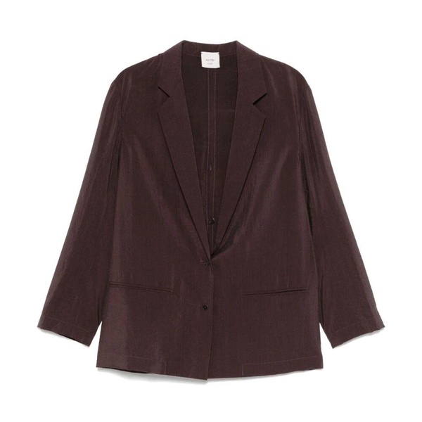 Purple Jackets with Slit Pockets
