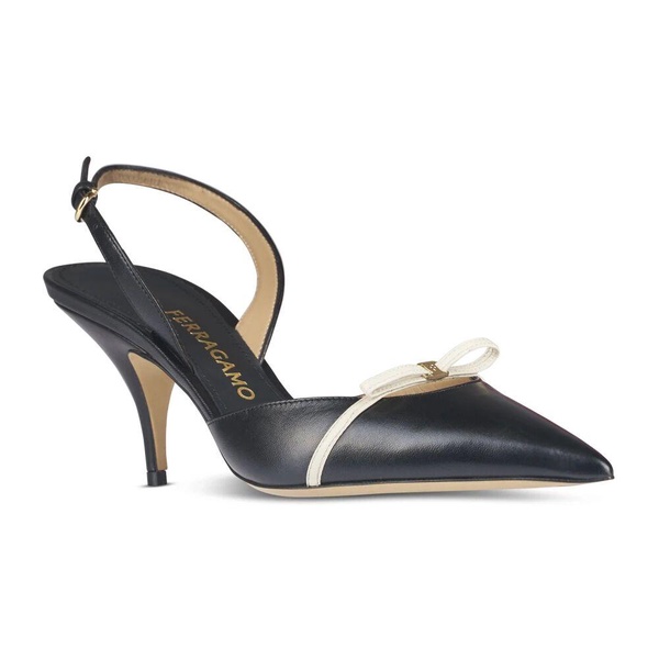 Heeled Mini Bow Sandals