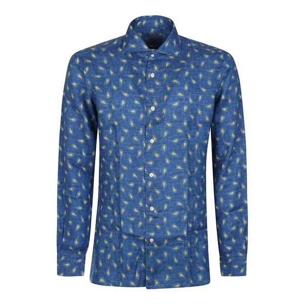 Blue/Yellow Neck Shirt