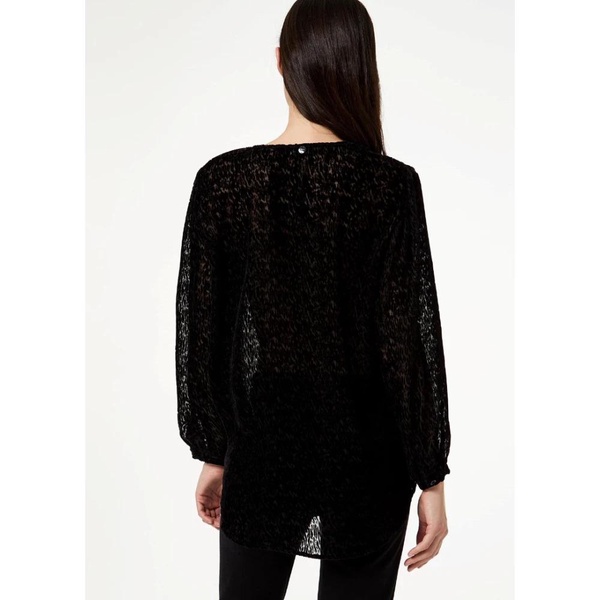 Velvet Devore Blouse